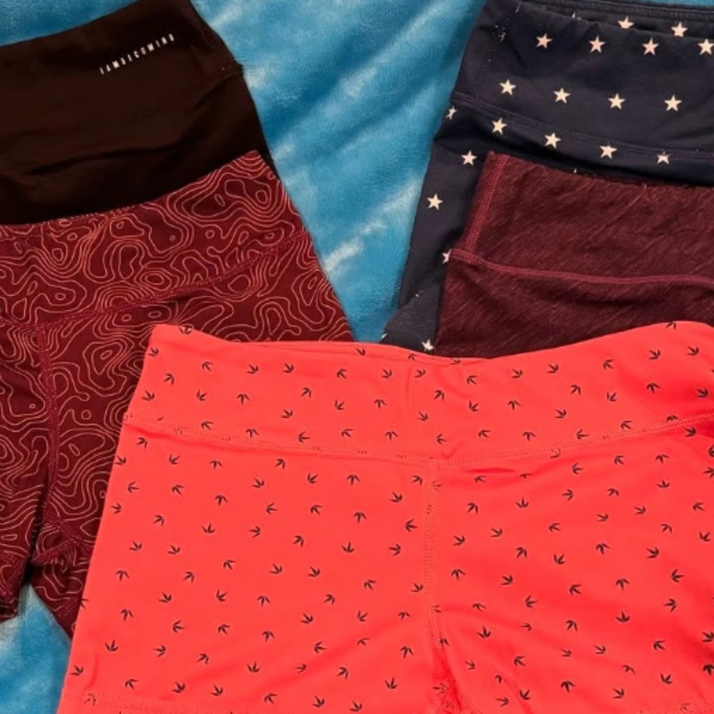 I Am Becoming (IAB) Workout Booty Shorts Bundle - M